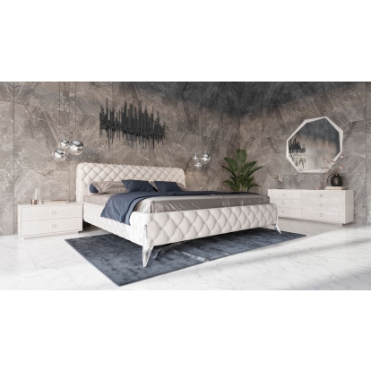 VIG Furniture White Bed SKU VGVCBD8111-WHT-SET - Product ID 80171|80172