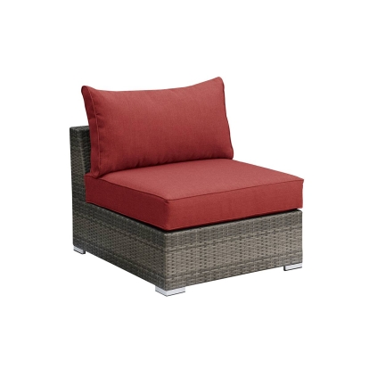 Poundex Armless Chair Model F8925
