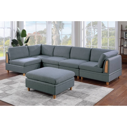 Poundex 6-Pcs Modular Set Model 788