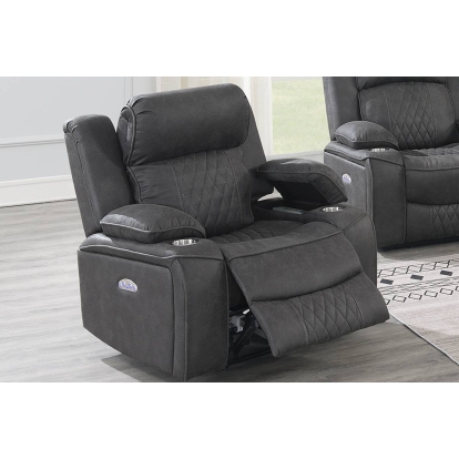 Poundex Power Recliner Single Model F86404