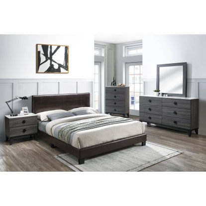 Poundex Full Bed Model F9211F