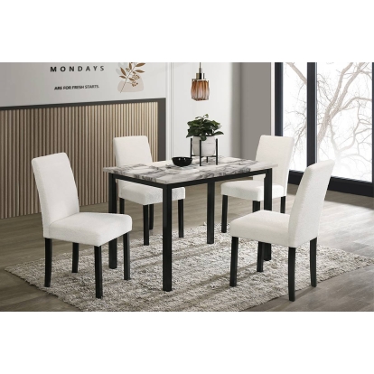 Poundex 5-Pcs Dining Set Model F2629