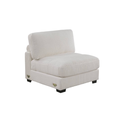 Poundex Armless Chair Model F8986