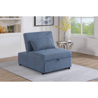 Poundex Convertible Sofa Model F8532