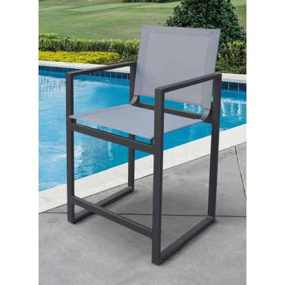 VIG Furniture Grey Outdoor SKU VGGERH-AGEAN-BS-CTR-GRY-1 - Product ID 77685