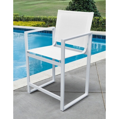 VIG Furniture White Outdoor SKU VGGERH-AGEAN-BS-CTR-WHT-2 - Product ID 77686