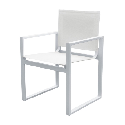 VIG Furniture White Outdoor Chair SKU VGGERHAGEAN-WHT - Product ID 77688Z
