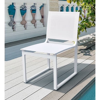 VIG Furniture White Outdoor SKU VGGERH-AGEAN-CH-WHT-1 - Product ID 77690Z