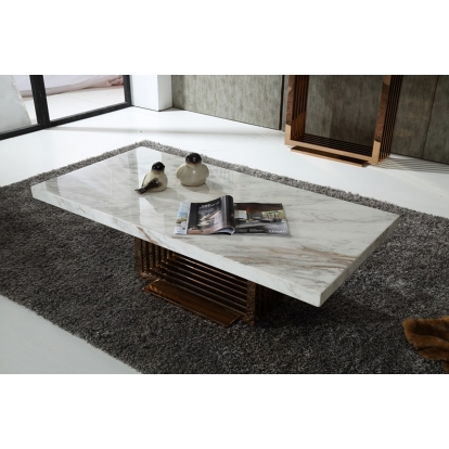 VIG Furniture White Coffee Table SKU VGVCCT8933 - Product ID 70721
