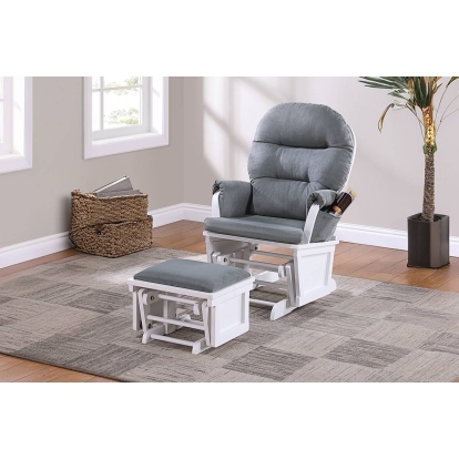 Poundex Glider Chair Model F6742