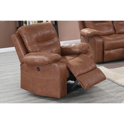 Poundex Power Recliner Single Model F86244