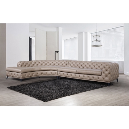 VIG Furniture Beige Sectional Sofa SKU VGEV2179-TAN-LAF-SECT - Product ID 79635