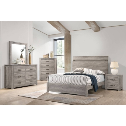 Poundex Eastern King Bed Model F9543EK