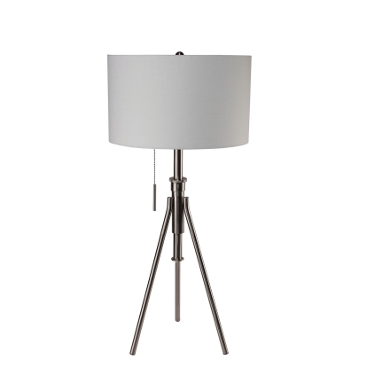 Zaya Brushed Steel Table Lamp Model L731171T-SV by Furniture of America