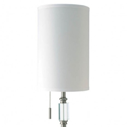 Furniture of America Aya Contemporary Glass Metal White-Silver Table Lamp Model L731182T