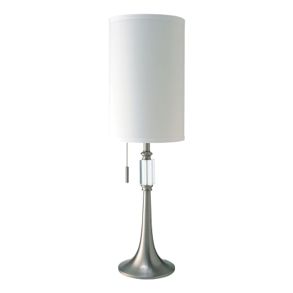Aya White/Silver Table Lamp Model L731182T by Furniture of America