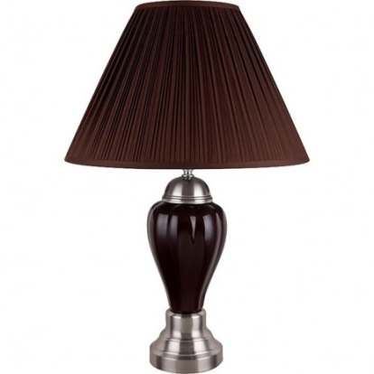 Furniture of America Hanna Traditional Ceramic Espresso Table Lamp Model L76117ES-6PK