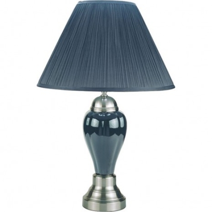 Furniture Of America Hanna Traditional Ceramic Gray Table Lamp | L76117GY-6PK
