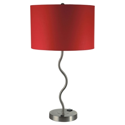 Sprig Red Table Lamp (Set of 2) Model L76224T-RD-2PK by Furniture of America