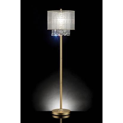 Ana Gold Floor Lamp Model L9154F by Furniture of America