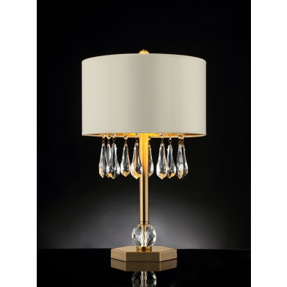 Ivy Gold/Ivory Table Lamp Model L9160T by Furniture of America