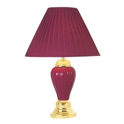 Scarlett Burgundy Table Lamp (6/CTN) Model L94101BD-6PK by Furniture of America