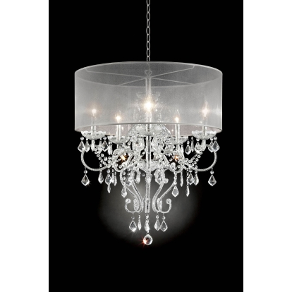 Rigel Silver 31 1/2"H Ceiling Lamp Model L9720H by Furniture of America