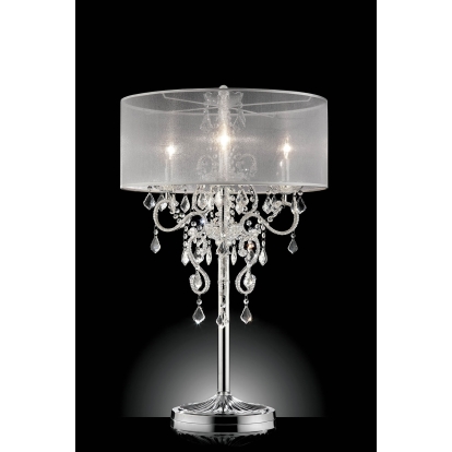 Rigel Silver 35"H Table Lamp Model L9720T by Furniture of America