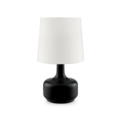 Farah Black 17"H Matte Black Table Lamp Model L9819BK by Furniture of America