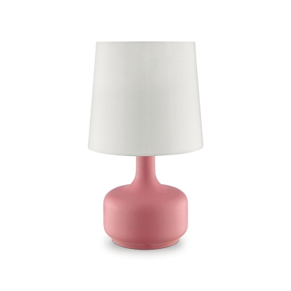 Farah Pink 17"H Matte Pink Table Lamp Model L9819PK by Furniture of America