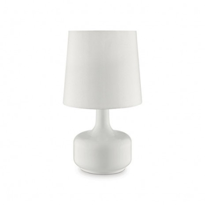 Furniture of America Farah Contemporary Metal White Table Lamp Model L9819WH