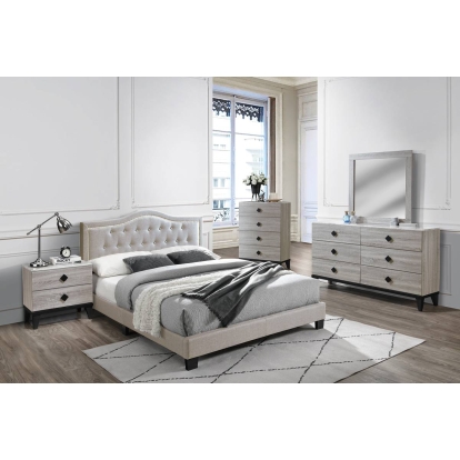 Poundex Queen Bed Model F9570Q