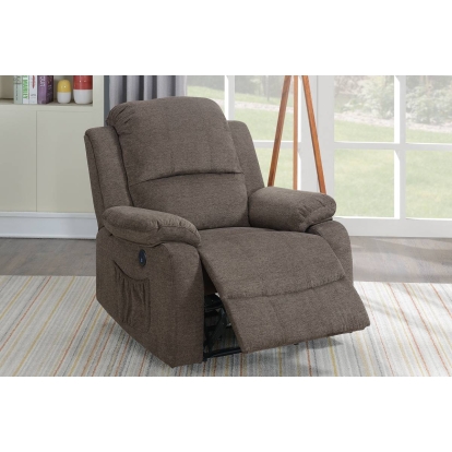 Poundex Power Recliner Single Model F86027
