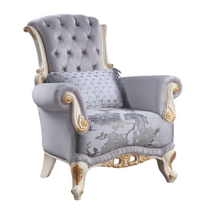 ACME Galelvith Chair With Pillows Model LV00256