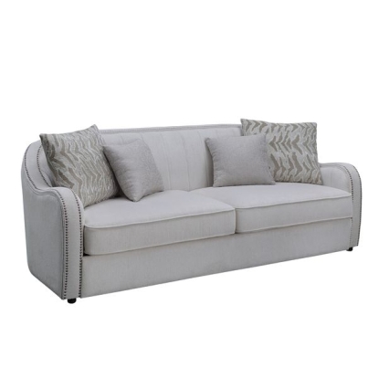ACME Mahler Sofa With 4 Pillows Model LV00578