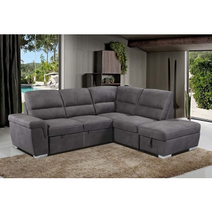 ACME Sagira Sectional Sofa With Sleeper Model LV01023