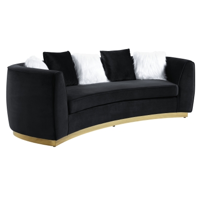 ACME Achelle Sofa With 5 Pillows Model LV01045