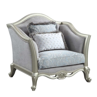 ACME Qunsia Chair With 2 Pillows Model LV01119