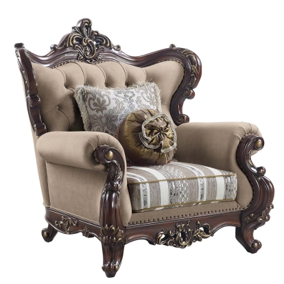 ACME Ragnar Chair With 2 Pillows Model LV01124