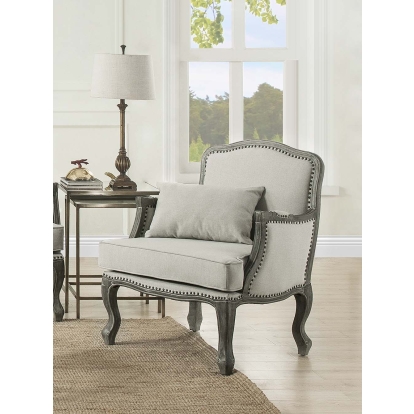 ACME Tania Chair With Pillow Model LV01132