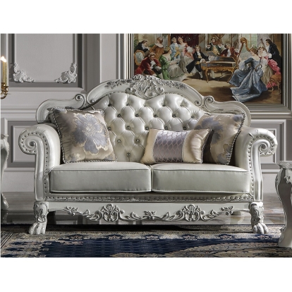 ACME Dresden Loveseat With 3 Pillows Model LV01689