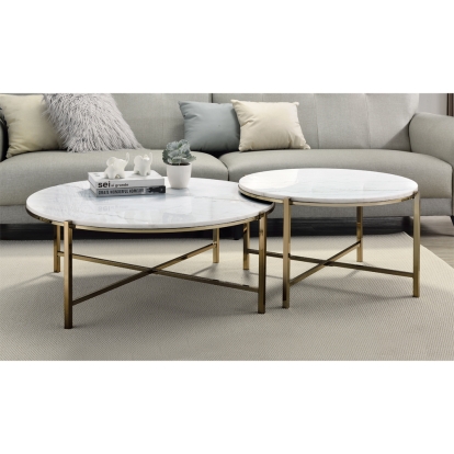 ACME Zaidee Nesting Table Set Model LV02797