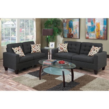 Poundex 2-Piece Sofa Set Model F6901