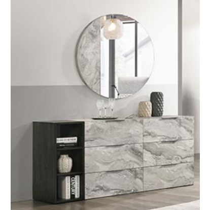 VIG Furniture Grey Mirror SKU VGMAMQT-S25-BR-121-GRY-MIR - Product ID 78674