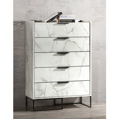 VIG Furniture White Chest SKU VGACMARBELLA-CHEST - Product ID 76356