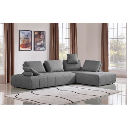 VIG Furniture Grey Sectional Sofa SKU VGMB-1765-GRY - Product ID 74022