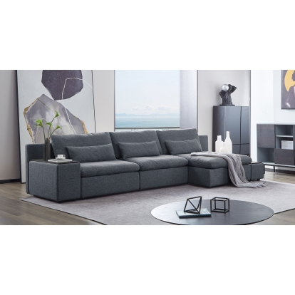 VIG Furniture Grey Sectional Sofa SKU VGMB-C008 - Product ID 76755