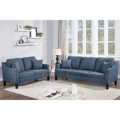 Poundex 2-Piece Sofa Set Model F8878