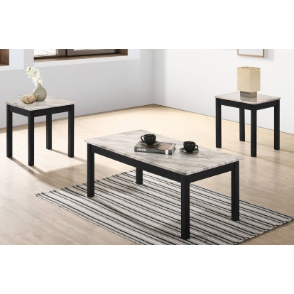 Poundex 3 Pcs Table Set Model F3192