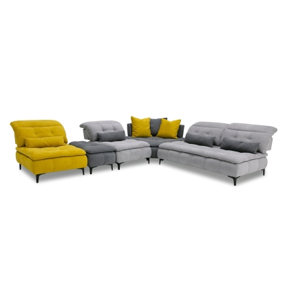 VIG Furniture Multi-Toned Sectional Sofa SKU VGFTMIKADO - Product ID 81217A